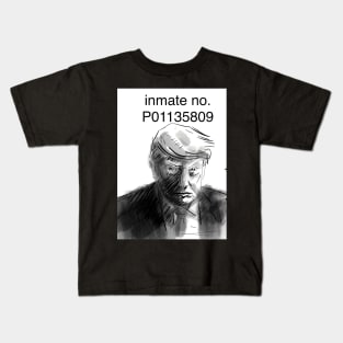 Trump Mugshot Kids T-Shirt